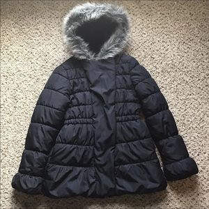 Like New Calvin Klein Puffer Coat Sz 12/14 W XS
